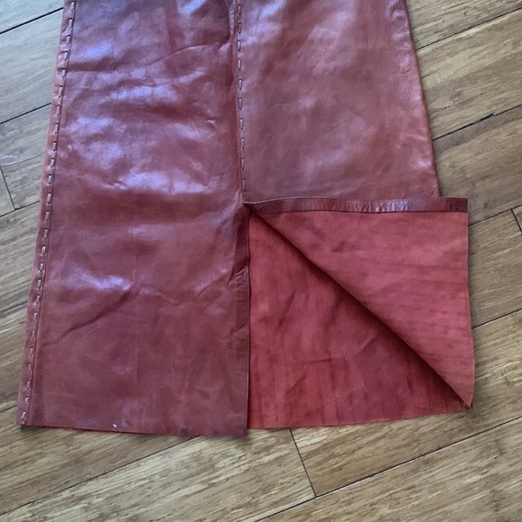 Kippys Coronado all leather skirt - Picture 3 of 4